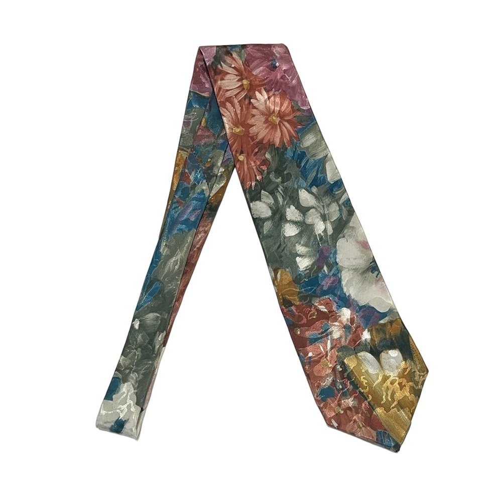 Floral Patterned Tie